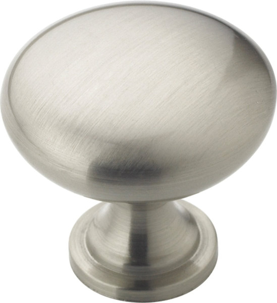 Amerock TEN53005G10 Cabinet Knob, 1-1/8 in Projection, Zinc, Satin Nickel [SKU: ORG1061142]