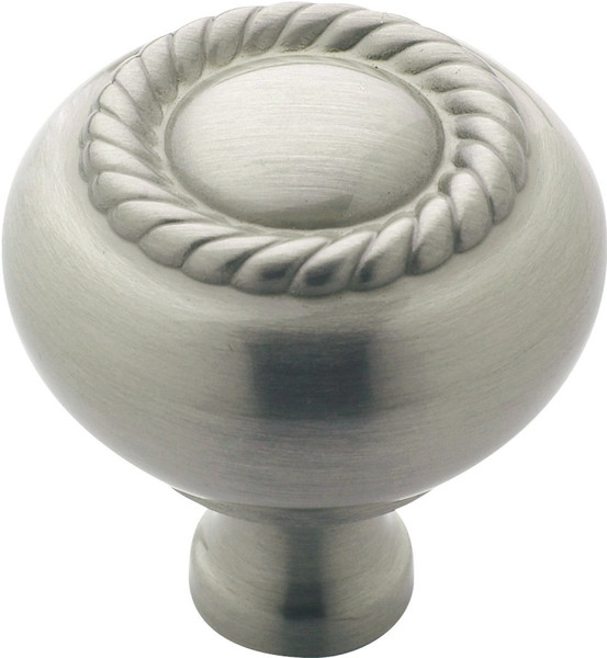 Amerock BP53471G10 Cabinet Knob, 1-1/4 in Projection, Zinc, Satin Nickel [SKU: ORG2053130]