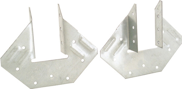 MiTek HCPRS Hurricane Tie, 5-1/4 in W, 4-1/4 in D, Steel, G90 Galvanized [SKU: ORG6955033]