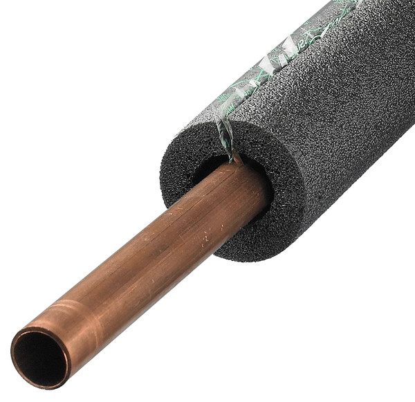 Frost King 5P10XB6 Pipe Insulation, 5/8 in Dia, 6 ft L, Foam, 1/2 in Copper, 1/4 in Iron Pipe Pipe [SKU: ORG3540101]