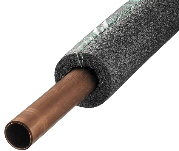 Frost King 5P11XB6 Pipe Insulation, 7/8 in Dia, 6 ft L, Foam, Gray, 3/4 in Copper, 1/4 in Iron Pipe Pipe [SKU: ORG3540119]