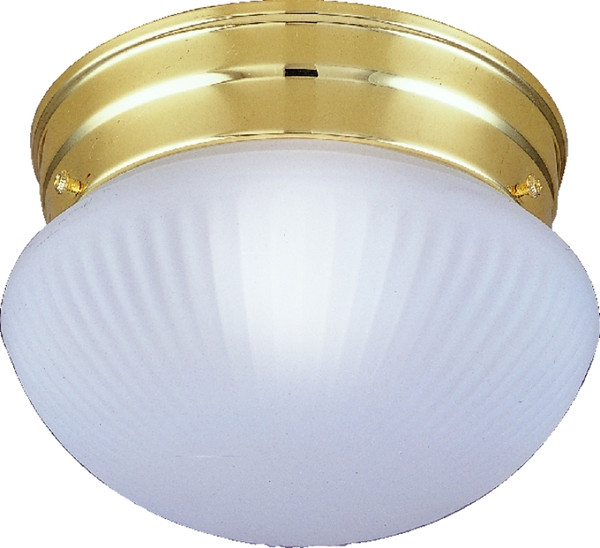 Boston Harbor Single Light Round Ceiling Fixture, 120 V, 60 W, 1-Lamp, A19 or CFL Lamp [SKU: ORG6136865]