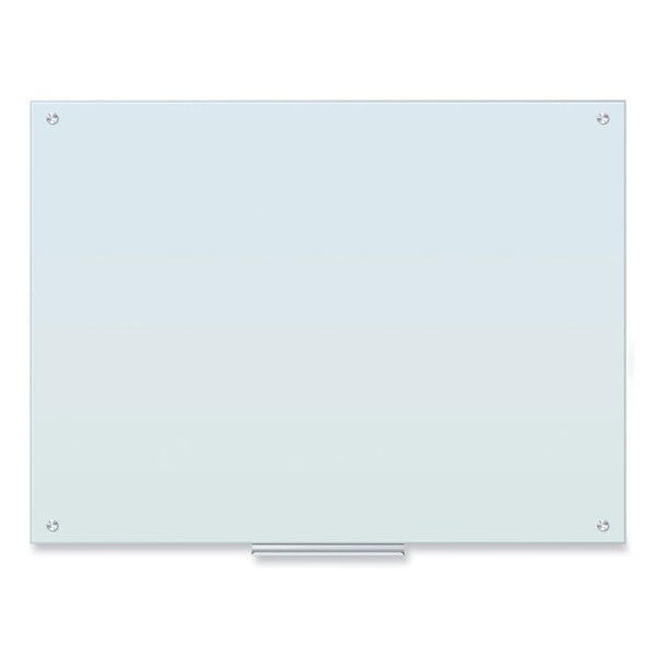 Glass Dry Erase Board, 47 x 35, White Surface [SKU: UBR2299U0001]