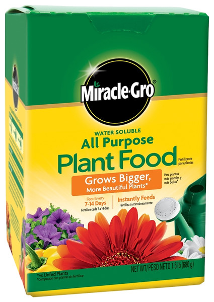 Miracle-Gro 1000283 All-Purpose Plant Food, 3 lb Box, Solid, 24-8-16 N-P-K Ratio [SKU: ORG9443482]