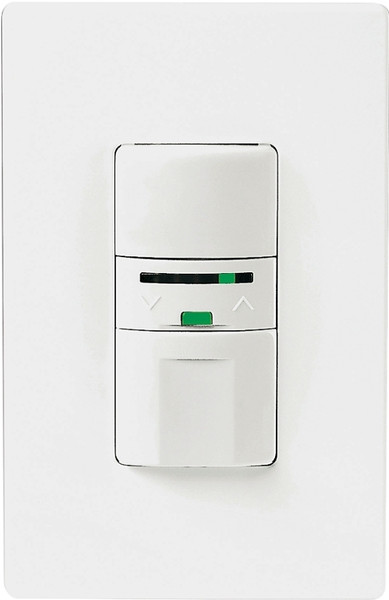 Eaton Wiring Devices OS106D1-C1-K Dimmer Sensor with LED, 120 V, 1 -Pole, Motion Sensor, 180 deg Sensing [SKU: ORG6150528]