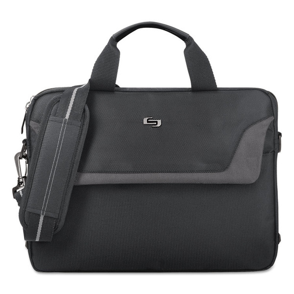 Pro Slim Brief, Fits Devices Up to 14.1", Polyester, 14 x 1.5 x 10.5, Black [SKU: USLCLA1124]