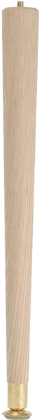 Waddell 2506 Table Leg, 5-1/2 in H, Hardwood, Smooth Sanded [SKU: ORG6127419]