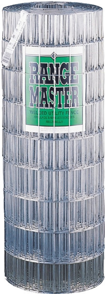 Jackson Wire 10 01 38 14 Welded Wire Fence, 100 ft L, 36 in H, 2 x 4 in Mesh, 12-1/2 Gauge, Galvanized [SKU: ORG4229068]