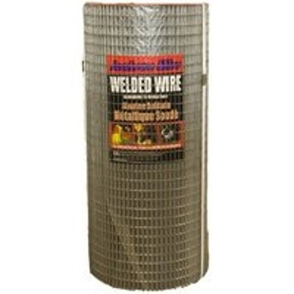 Jackson Wire 10 04 40 14 Welded Wire Fence, 100 ft L, 60 in H, 1 x 2 in Mesh, 14 Gauge, Galvanized [SKU: ORG4229027]