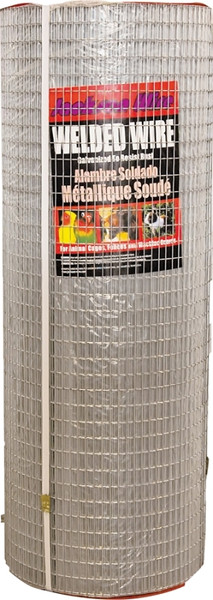 Jackson Wire 10 08 38 14 Welded Wire Fence, 100 ft L, 36 in H, 1/2 x 1 in Mesh, 16 Gauge, Galvanized [SKU: ORG4444527]