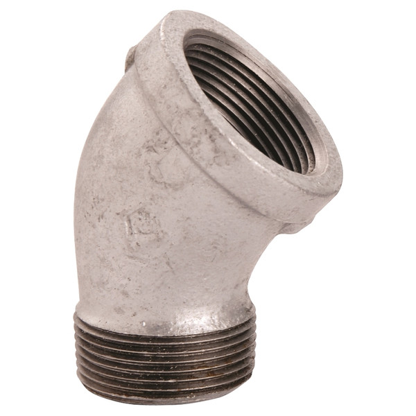 ProSource PPG121-40 Street Pipe Elbow, 1-1/2 in, Threaded, 45 deg Angle, SCH 40 Schedule, 300 psi Pressure [SKU: ORG6270094]