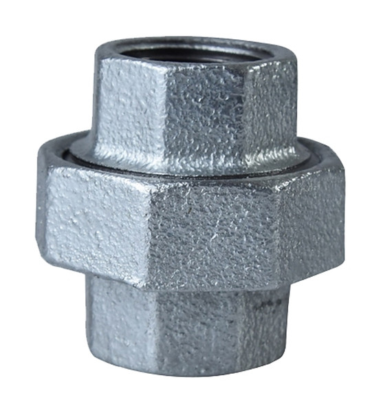 ProSource 34B-3/4G Pipe Union, 3/4 in, Threaded, Malleable Iron, 40 Schedule, 300 psi Pressure [SKU: ORG6103436]