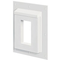 BUILDERS EDGE 3SMR68TW Mounting Block, 11-1/2 in L, 9-1/16 in W, Fiber Cement, White [SKU: ORG7937980]