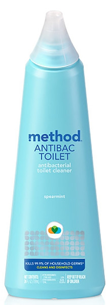 method 1221 Toilet Bowl Cleaner, 24 oz, Liquid, Pleasant, Light Blue [SKU: ORG4992327]