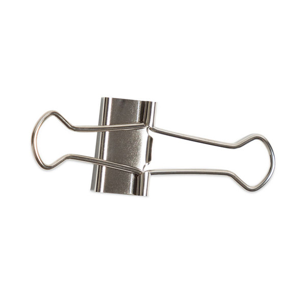 Binder Clips, Small, Silver, 72/Pack [SKU: UBR3602U0624]