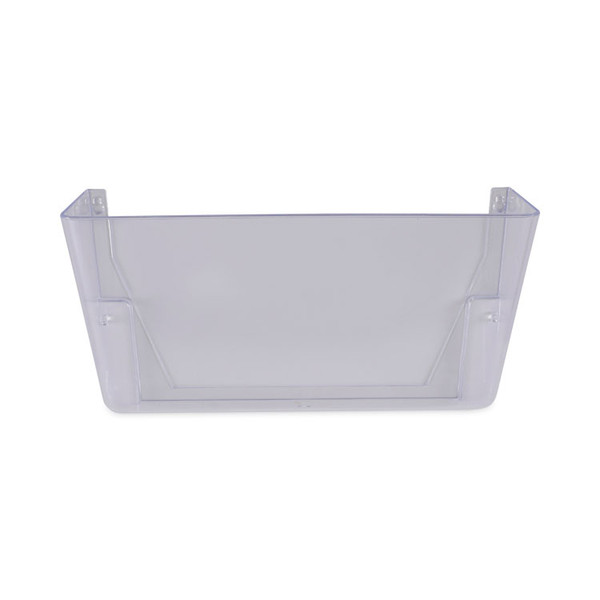 Wall Files, 3 Sections, Letter Size, 13" x 4" x 14", Clear, 3/Set [SKU: UNV53682]