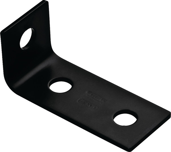 National Hardware 1152BC Series N351-477 Corner Brace, 3-1/2 in L, 1-1/2 in W, 1.6 in H, Steel, Powder-Coated [SKU: ORG0103838]