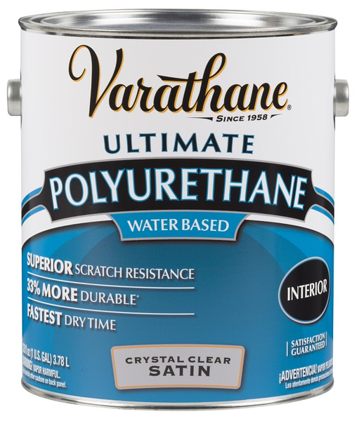 RUST-OLEUM 200231 Polyurethane, Liquid, Crystal Clear, 1 gal, Can [SKU: ORG6539209]