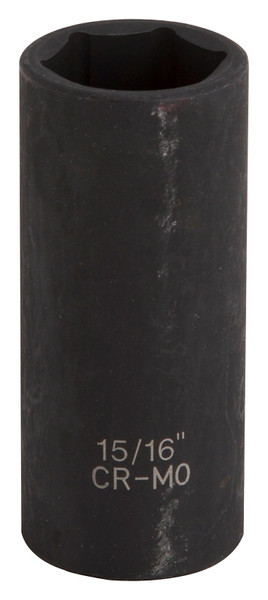 Vulcan Deep Impact Socket, 15/16 in Socket, Black Phosphate [SKU: ORG3334521]