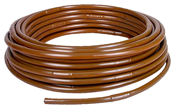 Rain Bird ET63-100S Emitter Tubing, 100 ft L, Brown [SKU: ORG8180382]