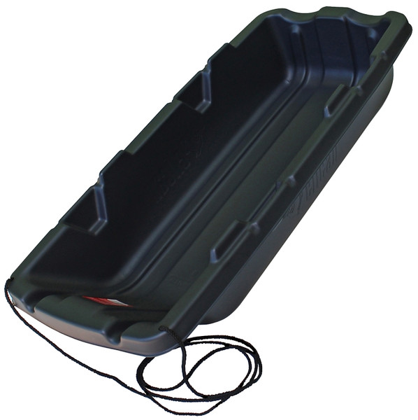 Flexible Flyer 946 Utility Sled, S, HDPE, Black [SKU: ORG7456775]