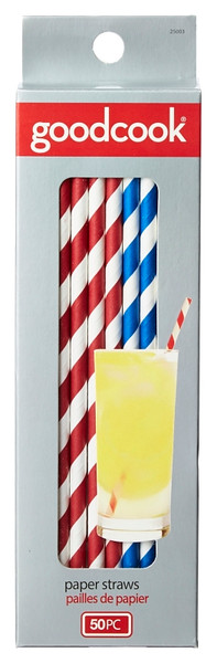 Goodcook 25003 Straw, 9 in L, Paper [SKU: ORG7345648]