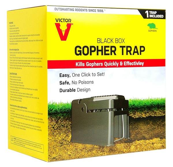 Victor 0626 Black Box Gopher Trap [SKU: ORG8110090]