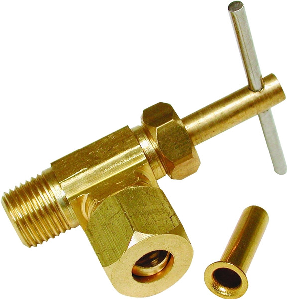 Dial 9440 Angle Needle Valve, Brass, For: Evaporative Cooler Purge Systems [SKU: ORG5465265]