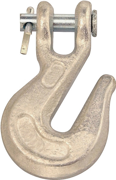 Campbell T9501624 Clevis Grab Hook, 3/8 in, 5400 lb Working Load, 43 Grade, Steel, Zinc [SKU: ORG0132902]