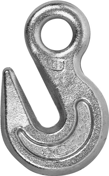 Campbell T9001624 Eye Grab Hook, 3/8 in, 5400 lb Working Load, 43 Grade, Steel, Zinc [SKU: ORG9034406]