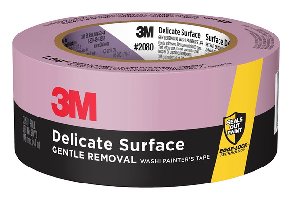 Scotch 2080-48NC Delicate Surface Painter's Tape, 60 yd L, 1.88 in W [SKU: ORG0489286]