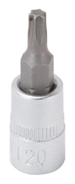 Vulcan 55050028SD Star Bit Socket, T20 Tip, Chrome [SKU: ORG3839230]