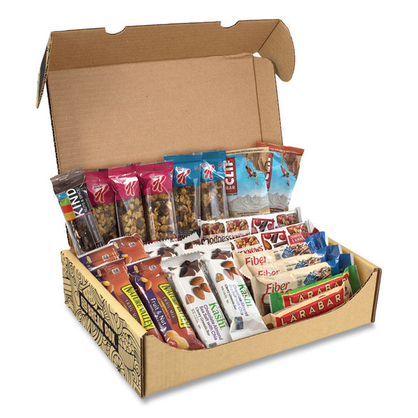 Healthy Snack Bar Box, 23 Assorted Snacks, Delivered in 1-4 Business Days [SKU: GRR700S0001]