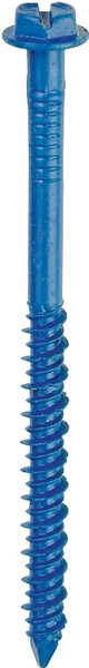 Buildex Tapcon 24330 Screw Anchor, Hex Drive, Steel, Climaseal, 75 PK [SKU: ORG8129652]