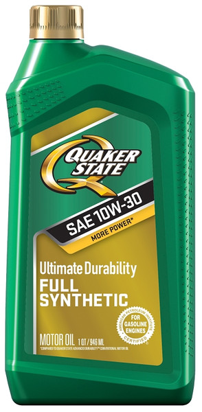 Quaker State Ultimate Durability 550046199/5500367 Motor Oil, 10W-30, 1 qt [SKU: ORG3810017]