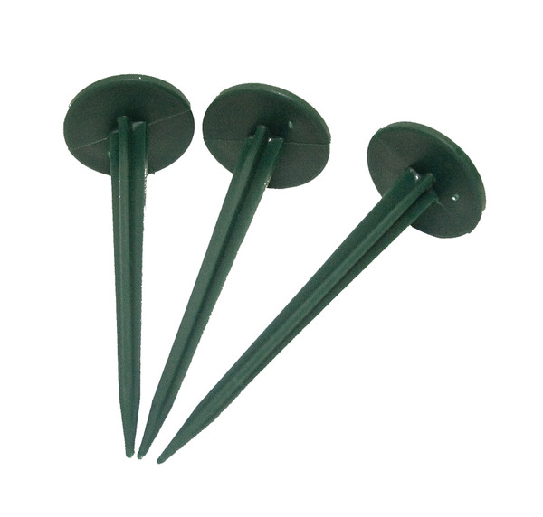 DeWitt FPR-GRN Fabric Pin, 5 in L, Plastic, Green [SKU: ORG2753739]