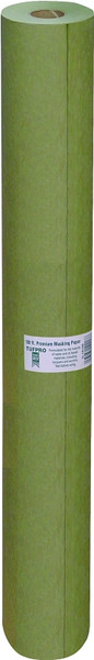 Trimaco EasyMask 12218 Trim Masking Paper, 180 ft L, 18 in W, Green [SKU: ORG5523402]