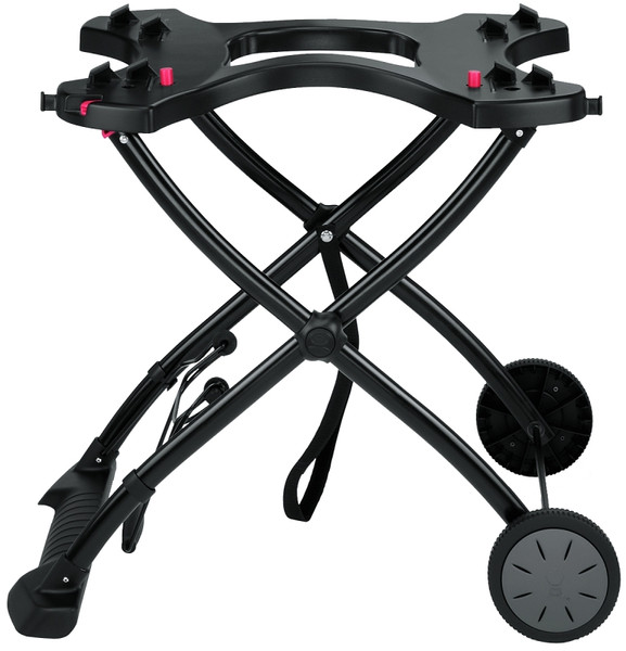 Weber 6557 Grill Rolling Cart, 20 in OAL, 29 in OAW, Plastic/Steel, Black [SKU: ORG7002074]