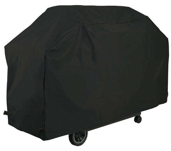 GrillPro 50365 Deluxe BBQ Grill Cover, 65 in W, 24 in D, 40 in H, PEVA/Polyester/PVC, Black [SKU: ORG5765219]