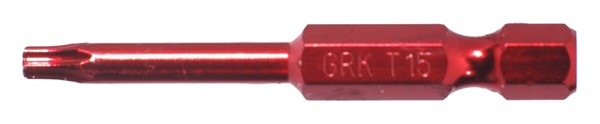GRK Fasteners 86427 Drive Bit, T15 Drive, Star Drive, 2 in L [SKU: ORG5378245]