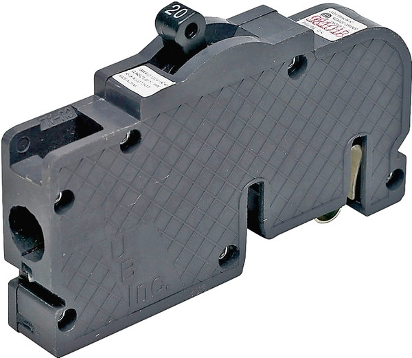 Zinsco UBIZ20 Circuit Breaker, Type UBIZ, 20 A, 1 -Pole, 120/240 V, Plug Mounting [SKU: ORG6968424]