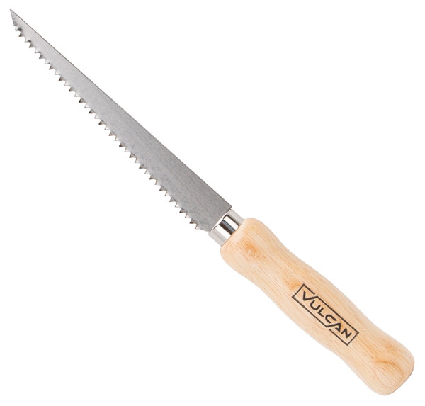 Vulcan 311003L Drywall Utility Saw with Handle, 6-3/8 in L Blade, 1-1/8 in W Blade, Hardened Steel Blade, 6 TPI [SKU: ORG6785539]