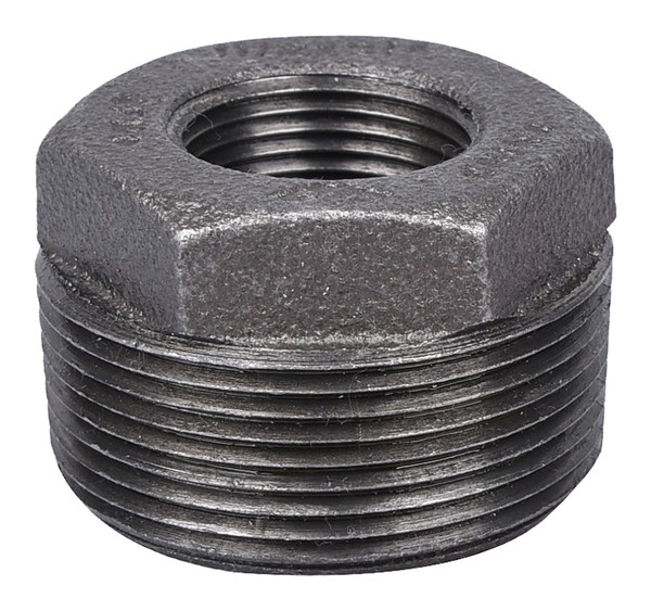 Prosource B241 40X20 Pipe Bushing, 1-1/2 x 3/4 in, MIP x FIP, Malleable Iron, SCH 40 Schedule, 300 psi Pressure [SKU: ORG6100200]