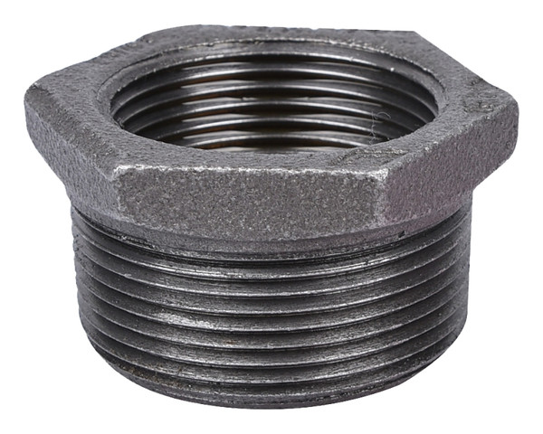 Prosource B241 40X32 Pipe Bushing, 1-1/2 x 1-1/4 in, MIP x FIP, Malleable Iron, SCH 40 Schedule, 300 psi Pressure [SKU: ORG6100226]