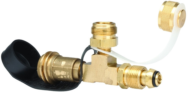 Mr. Heater F273751 Adapter Tee, Brass [SKU: ORG8453490]