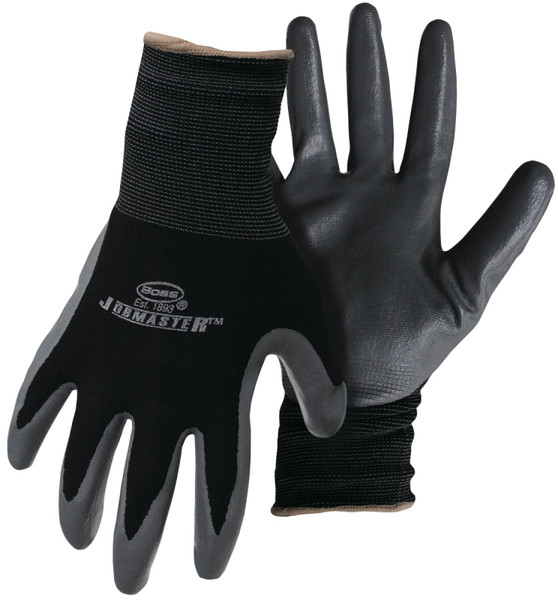 BOSS 8442L Gloves, Men's, L, Nylon Glove, Black [SKU: ORG1004076]