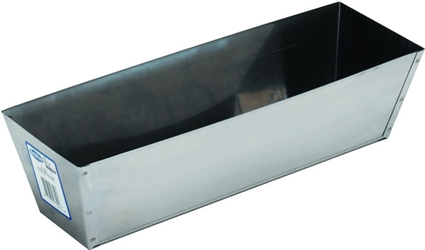Marshalltown 812 Drywall Mud Pan, 12-1/2 in L Bottom, 3 in W Bottom, Stainless Steel [SKU: ORG6211049]