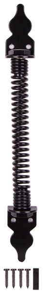 ProSource 33197PKS-PS Gate Spring, 13-3/4 in L, Steel, Black Powder-Coated [SKU: ORG1046077]