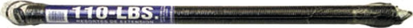 Prime-Line GD 12191 Extension Spring, 1-19/64 in OD, 25 in OAL, Carbon Steel, Galvanized, Loop End, 110 lb [SKU: ORG2246007]