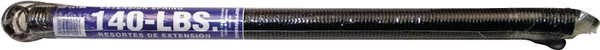 Prime-Line GD 12194 Extension Spring, 1-19/64 in OD, 25 in OAL, Carbon Steel, Galvanized, Loop End, 140 lb [SKU: ORG7874720]